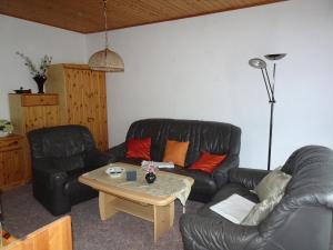 
Ein Sitzbereich in der Unterkunft Ferienhaus Krüger
