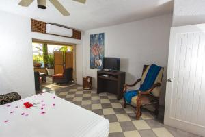 Posezení v ubytování Casa Natalia Boutique Hotel Adults Only