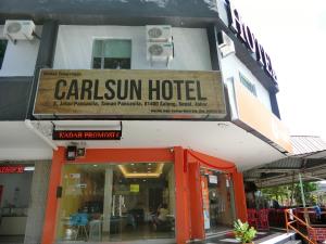 Certifikát, hodnocení, plakát nebo jiný dokument vystavený v ubytování Carlsun Hotel