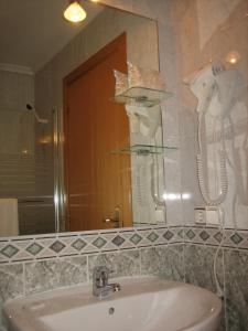Koupelna v ubytování Hostal Madruga
