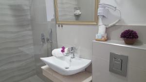 Koupelna v ubytování Guesthouse Laterna