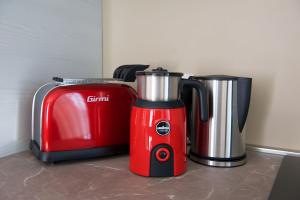 two toasters sitting next to each other on a counter at Bella Vista Barbaresco in Barbaresco