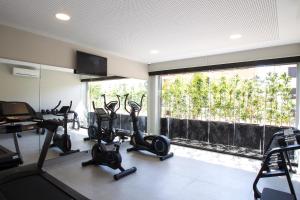 Posilňovňa alebo fitness centrum v ubytovaní Altafulla Mar Hotel