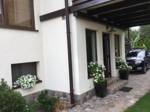 Ogród w obiekcie Pod lasem