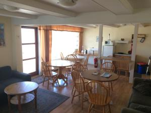 Kuhinja ili čajna kuhinja u objektu Isafjordur Hostel