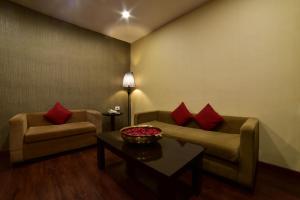 Posezení v ubytování Hotel JIVA