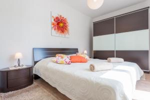 Postel nebo postele na pokoji v ubytování Apartments Windrose