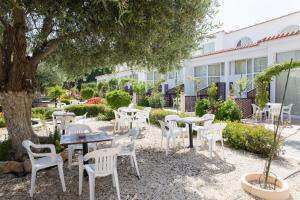 Zahrada ubytování Eliofos Elegant Maisonettes