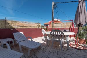 Balkón nebo terasa v ubytování Apartments Mare Trogir