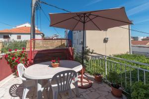 Balkón nebo terasa v ubytování Apartments Mare Trogir