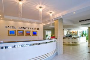 Predvorje ili recepcija u objektu Hotel Mediterraneo Club Benessere