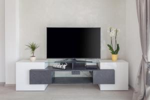 TV a/nebo společenská místnost v ubytování Modern Apartman Pjero