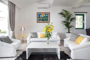 Posezení v ubytování Modern Apartman Pjero