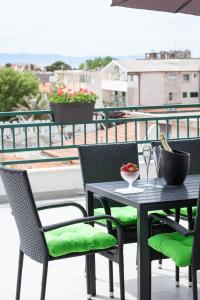 Balkón nebo terasa v ubytování Modern Apartman Pjero