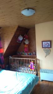 Letto o letti in una camera di Chata u sovicky Malino Brdo