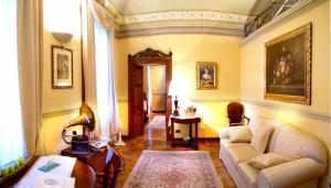 Posezení v ubytování Hotel Villa Beccaris