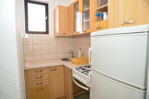 Kuchyň nebo kuchyňský kout v ubytování Apartment Sena