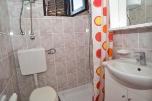 Koupelna v ubytování Apartment Sena