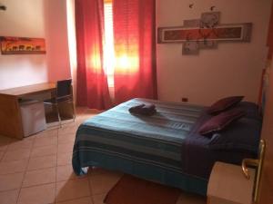 Postel nebo postele na pokoji v ubytování Entula