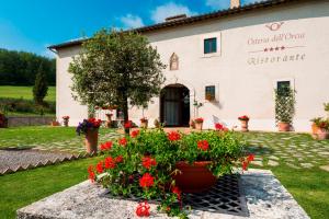 Zahrada ubytování Relais Osteria Dell'Orcia