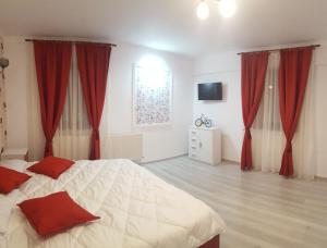 Ένα ή περισσότερα κρεβάτια σε δωμάτιο στο Apartament Fundeni Sofia