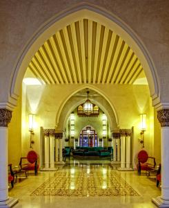 Vstupní hala nebo recepce v ubytování Palm Plaza Marrakech + 37 fotografií
