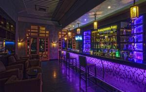 Lounge nebo bar v ubytování Palm Plaza Marrakech