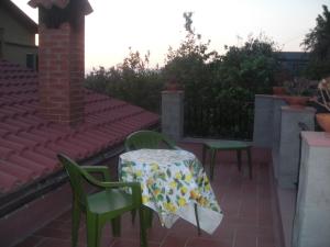 Balkón nebo terasa v ubytování B&B L'Arcobaleno