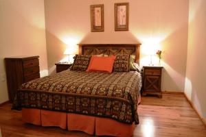 Postel nebo postele na pokoji v ubytování Hotel Ideal Resto Bar