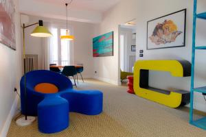 Posezení v ubytování Boutique Hotel Trieste - Adults Only