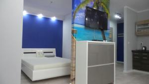 Postel nebo postele na pokoji v ubytování Apartament Polna