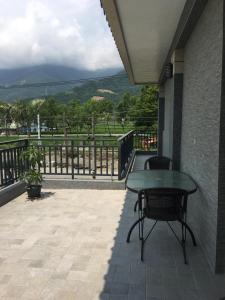 산 경관 또는 홈스테이에서 바라본 산 전망