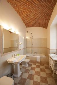 Kúpeľňa v ubytovaní Albergo La Corte Albertina + 26 fotografií