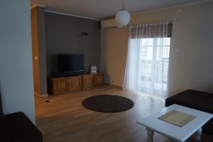 TV a/nebo společenská místnost v ubytování Pargi Apartment
