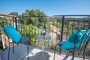 Balcone o terrazza di Champagne suites