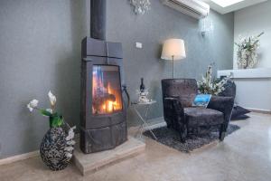 Area soggiorno di Champagne suites