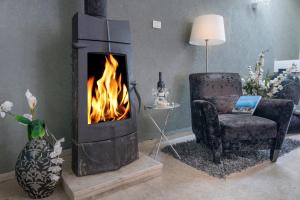 Area soggiorno di Champagne suites