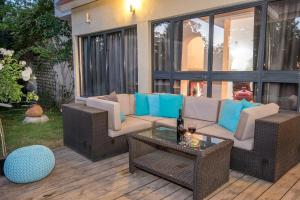 Area soggiorno di Champagne suites