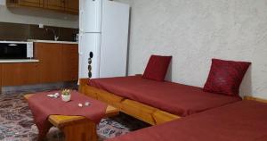 Kuchyň nebo kuchyňský kout v ubytování Villa Xenia