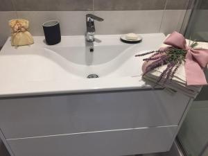 Ванная комната в Allaportaccanto Bed & Breakfast
