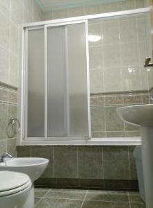 Koupelna v ubytování PICO SACRO II HOTEL Santiago de Compostela