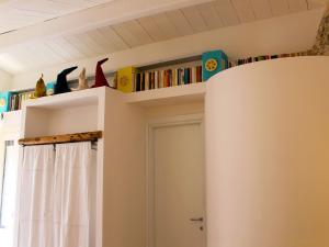 Knihovna v bed and breakfast