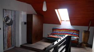 Posteľ alebo postele v izbe v ubytovaní Old Attic House