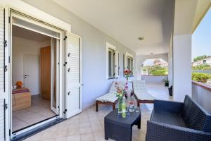 Balkón nebo terasa v ubytování B&B Belvedere