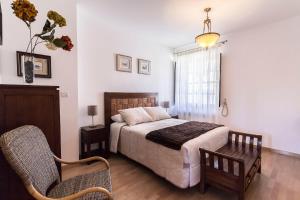 Posteľ alebo postele v izbe v ubytovaní Hotel Pazo de Berbetoros
