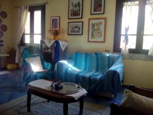 A seating area at Villa Pontes