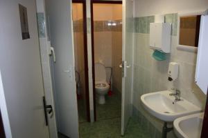 Koupelna v ubytování Sporthotel BK Pod Lipou