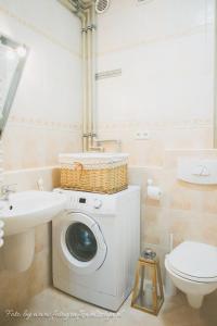 Kúpeľňa v ubytovaní Apartamenty przy Zamku