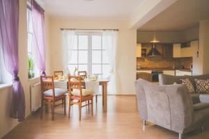 Kuchyňa alebo kuchynka v ubytovaní Apartamenty przy Zamku