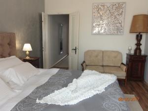 Postel nebo postele na pokoji v ubytování Apartment Marta